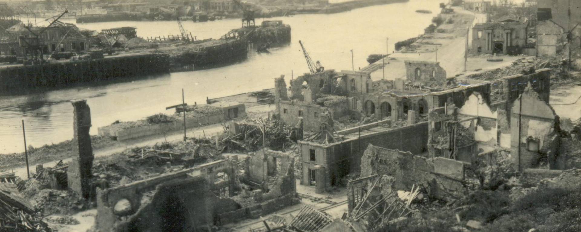 Boulogne-sur-Mer à la fin de la Seconde Guerre Mondiale