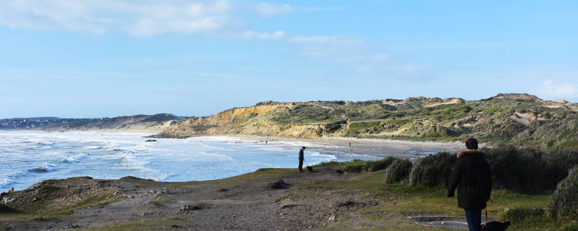 En route vers la plage Pointe aux Oies Wimereux