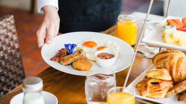 Service petit-déjeuner