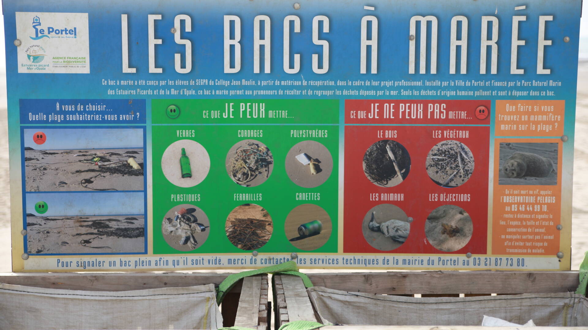 bac à marée