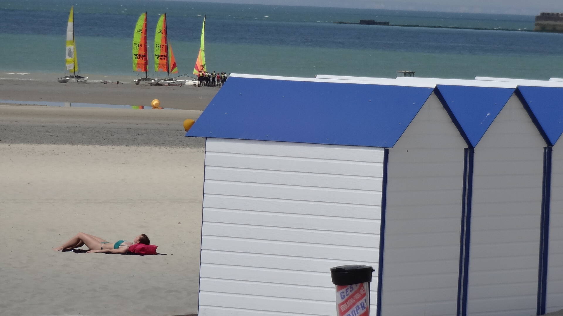 Cabines de plage Boulogne-sur-Mer