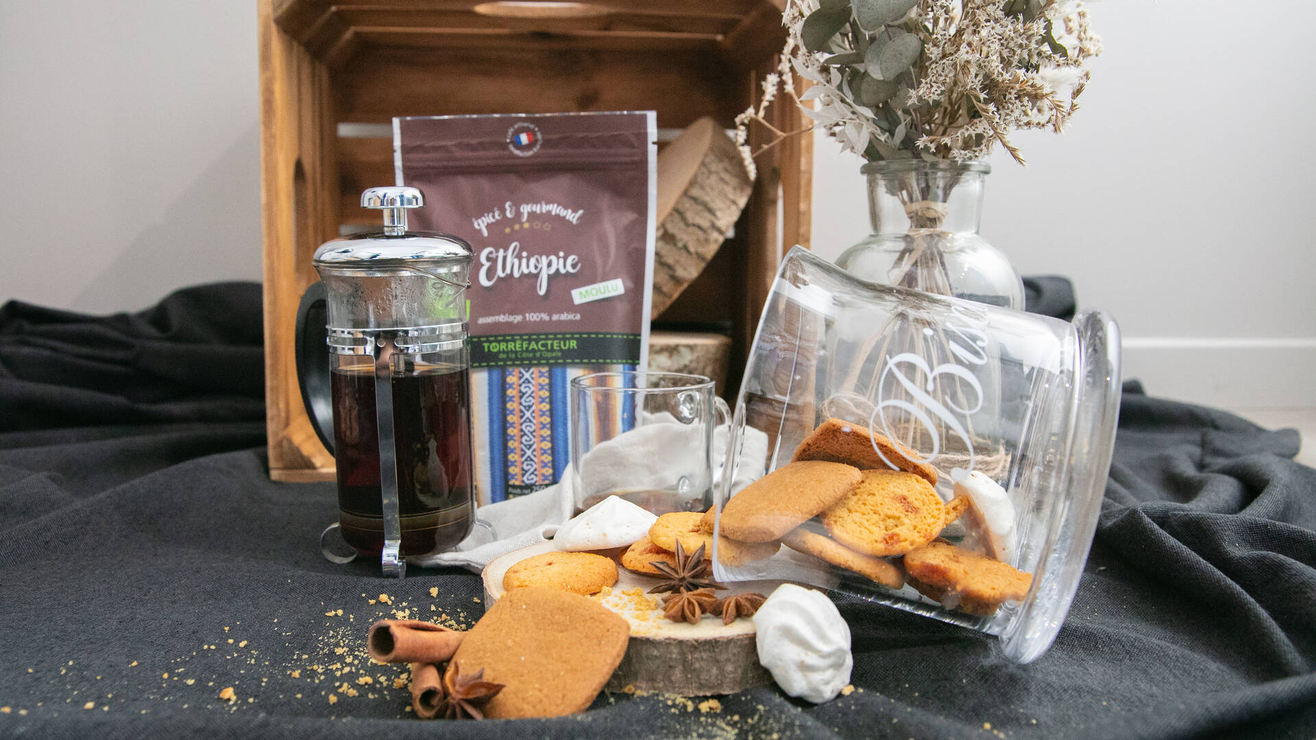 café biscuits