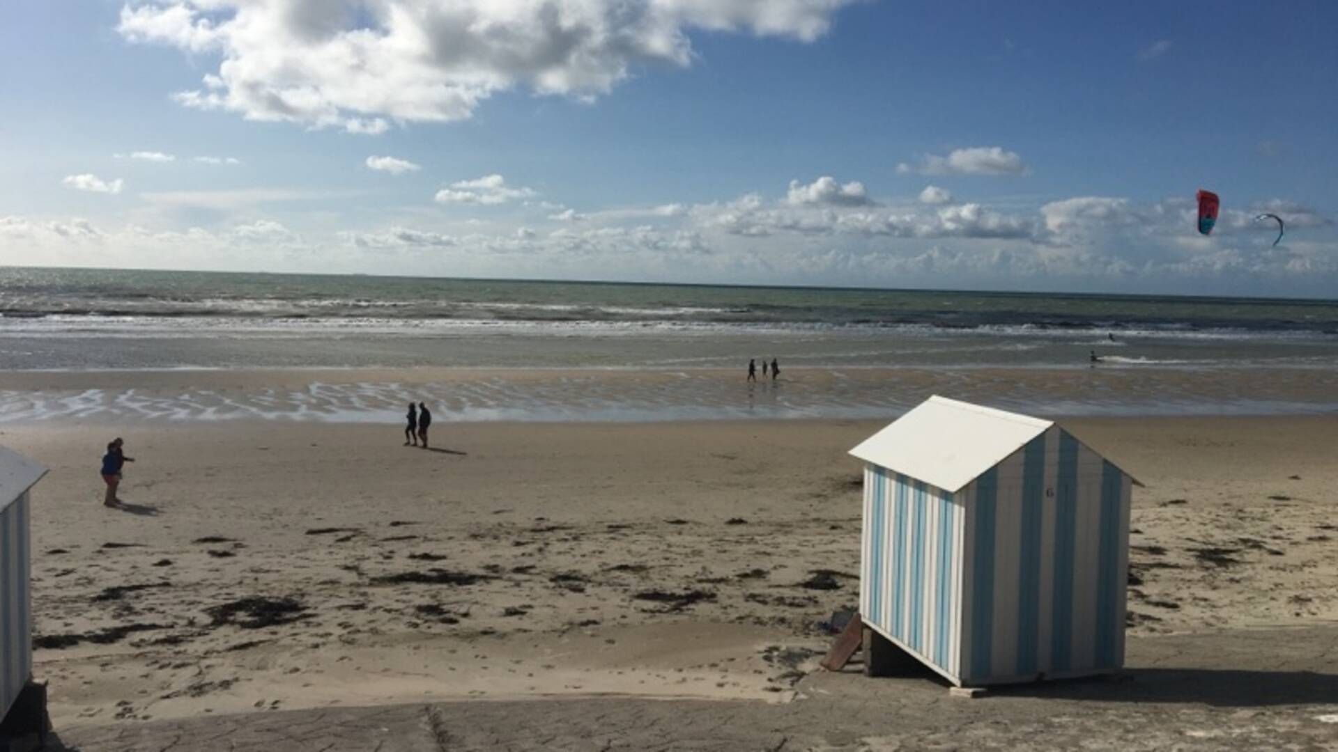 Cabines de plages d'Hardelot