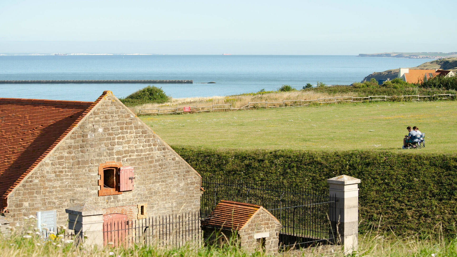 Poudrière et côtes anglaises