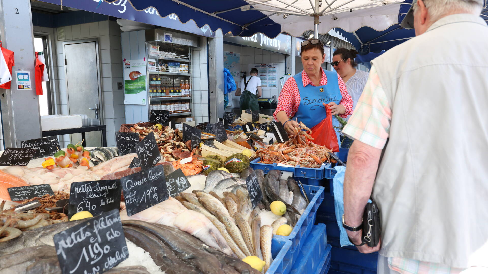 Aubettes aux poissons