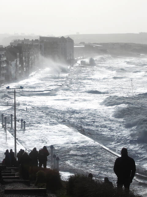 Tempête Wimereux