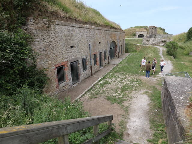 Visite du Fort d'Alprech pour un groupe adulte